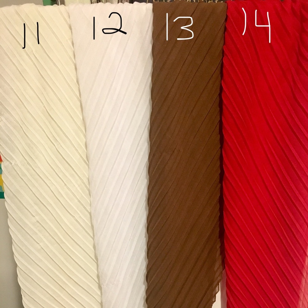Silk Scarves - Various Colors